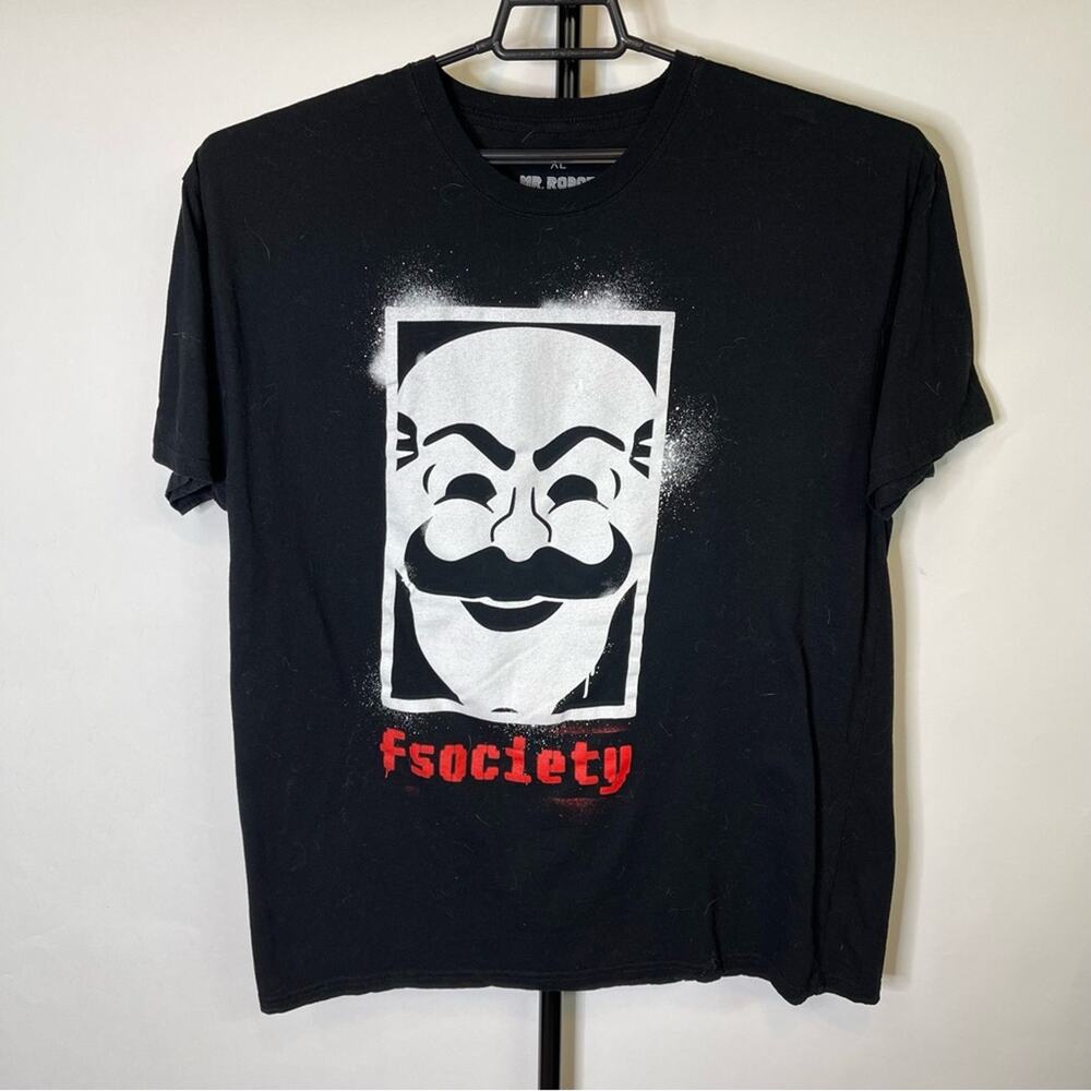 Loot Crate Mr Robot F Society Shirt Size XL Men’s.